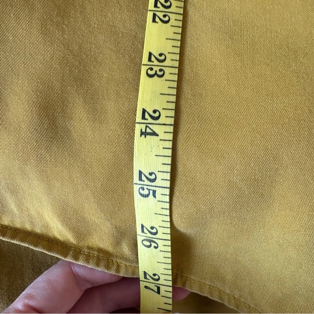 Soft Surroundings Split-Neck Tunic in Mustard Yel… - image 9